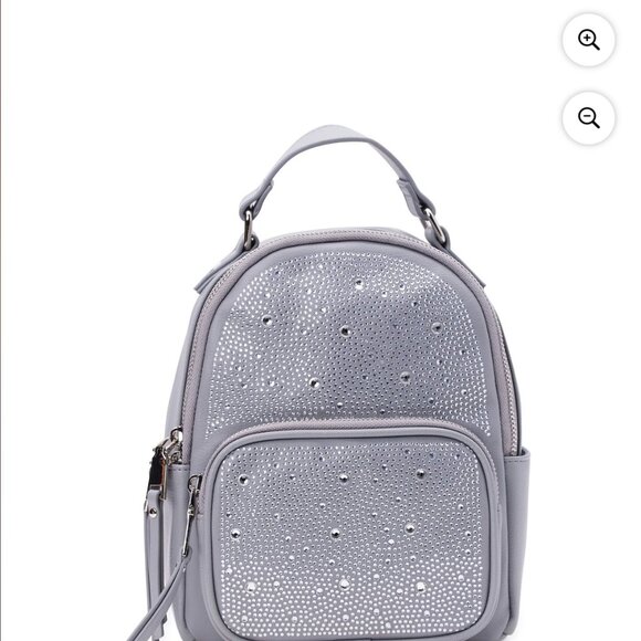 MADDEN NYC WOMENS CRYSTAL MICRO DOME BACKPACK.  BNWOT